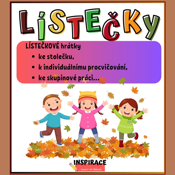 LÍSTEČKOVÉ aktivity 🍂🍁