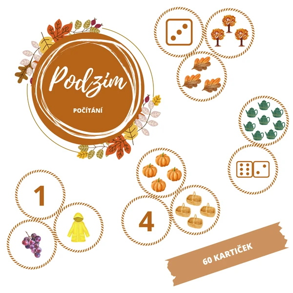 PODZIM - počítání