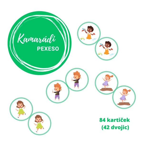 Kamarádi - PEXESO