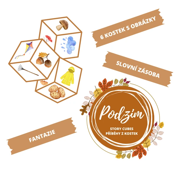 PODZIM - Story cubes / Příběhy z kostek
