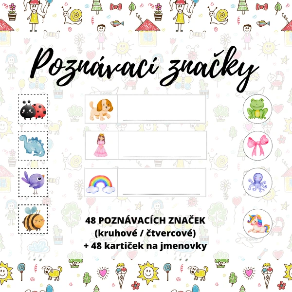 Poznávací značky - MŠ