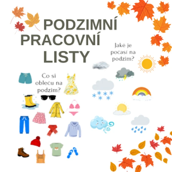 Podzimní pracovní listy