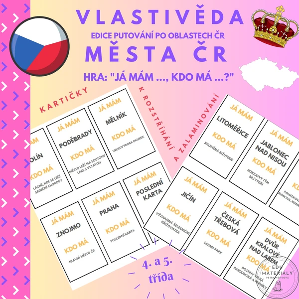 Města ČR - já mám, kdo má?