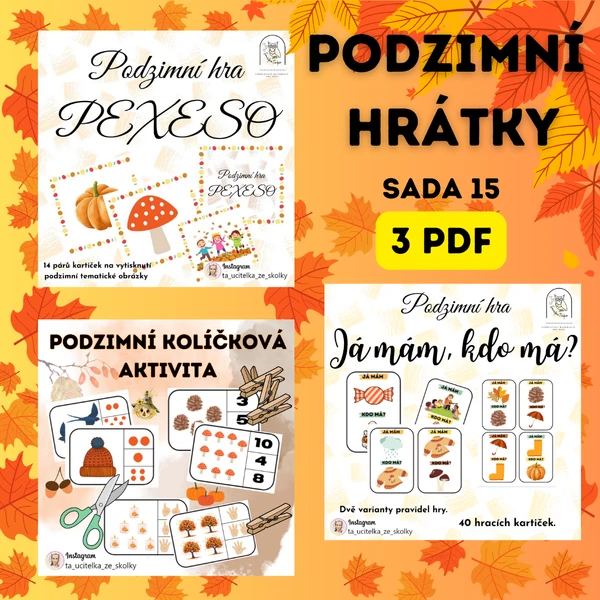 Sada 15 - Podzimní hrátky 