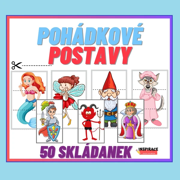 Pohádkové skládačky (puzzle) 🧜‍♀️