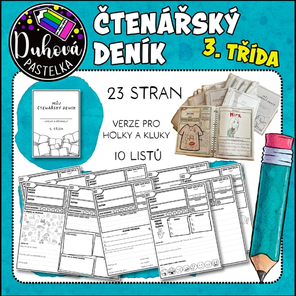Čtenářský deník - 3. třída