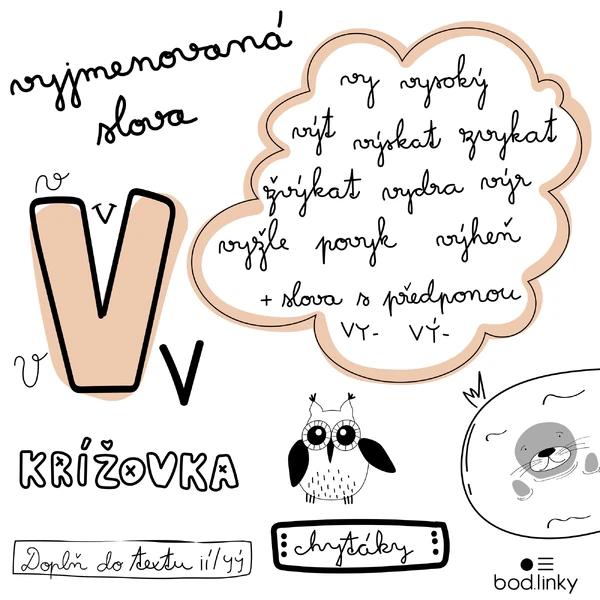 Vyjmenovaná slova po V