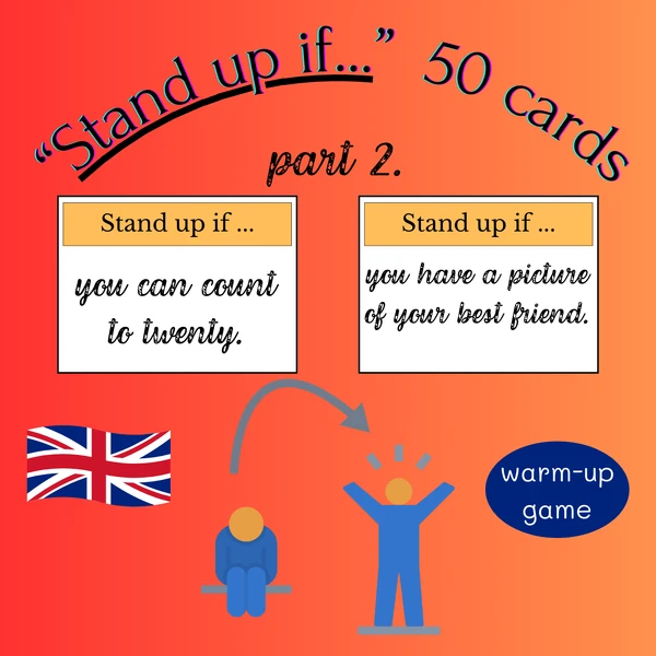"STAND UP IF ..." ANOTHER 50 CARDS (PART 2)