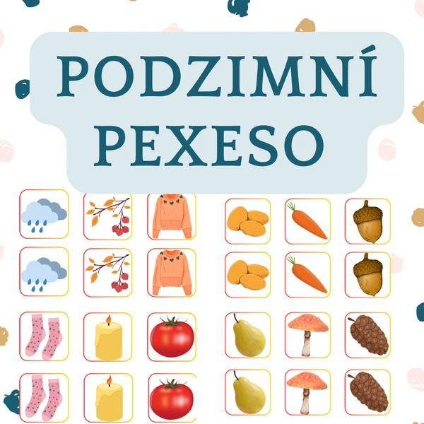 Podzimní pexeso