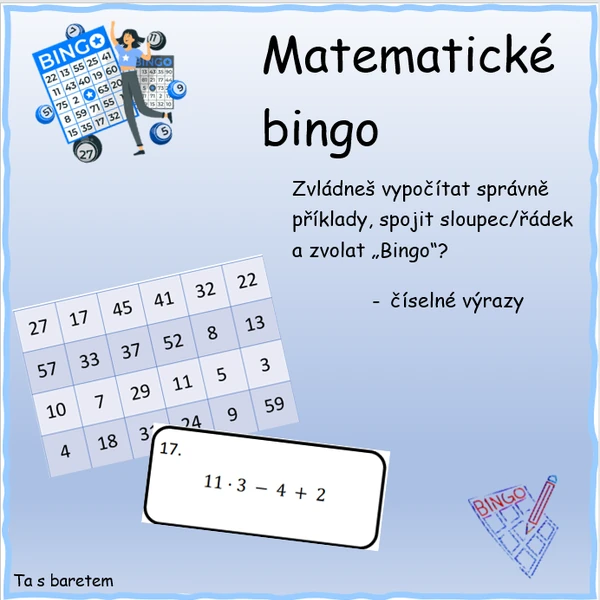 Matematické bingo