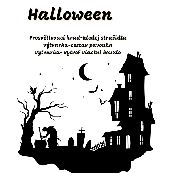 Halloween hra s baterkou 