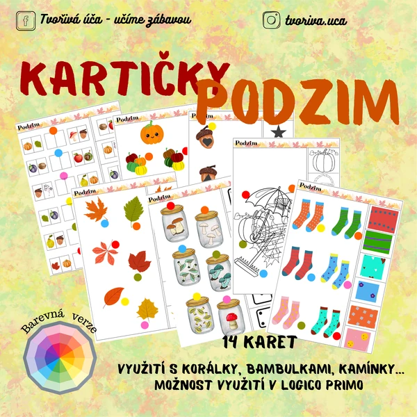 Kartičky PODZIM