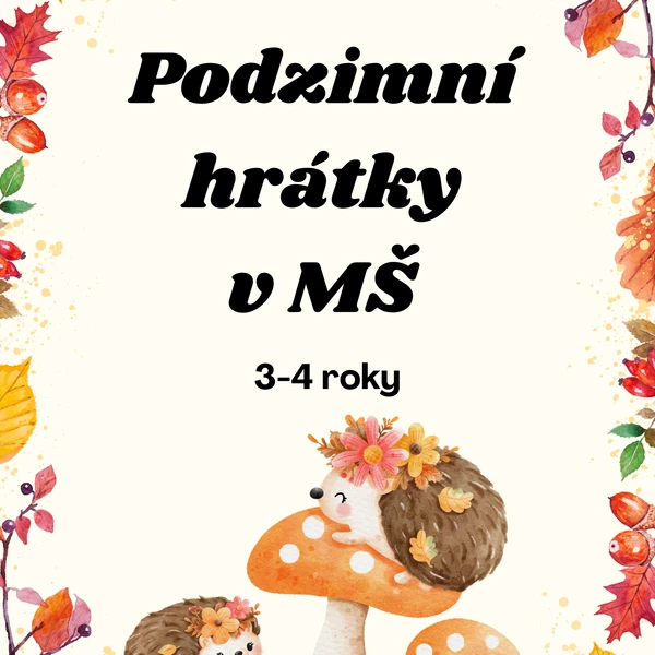 Podzimní hrátky v MŠ