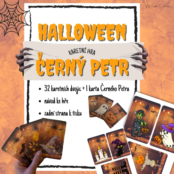HALLOWEEN- ČERNÝ PETR