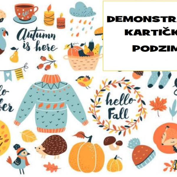 DEMONSTRAČNÍ kartičky - PODZIM 