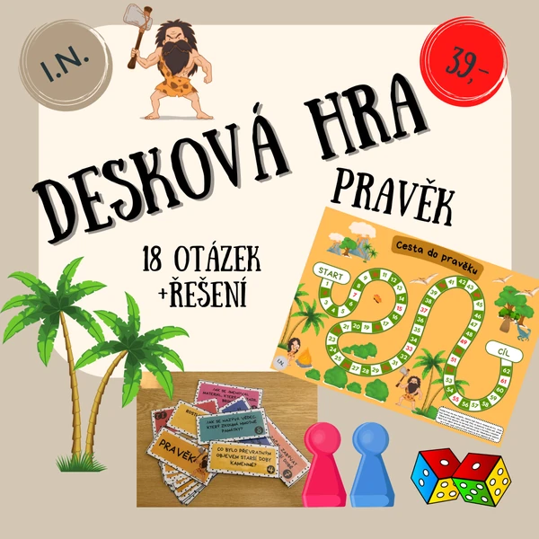 Desková hra - PRAVĚK