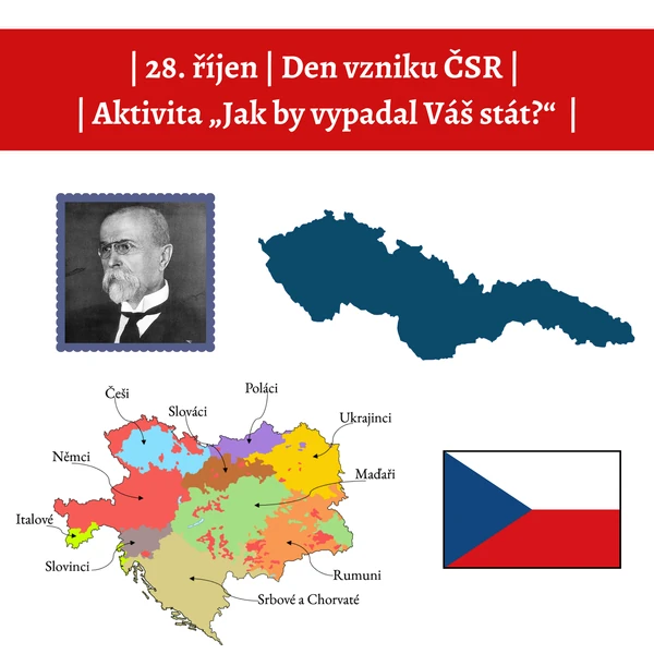 28. říjen | Jak by vypadal Váš stát? | Pracovní list