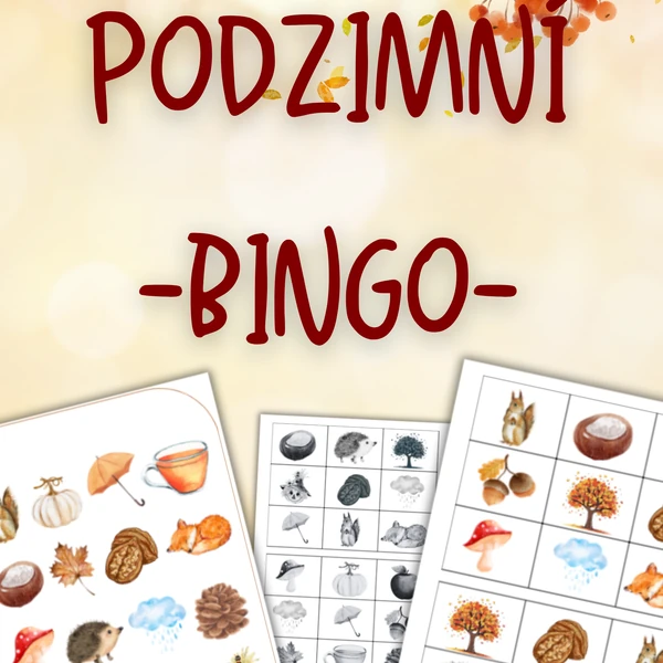 Podzim - BINGO