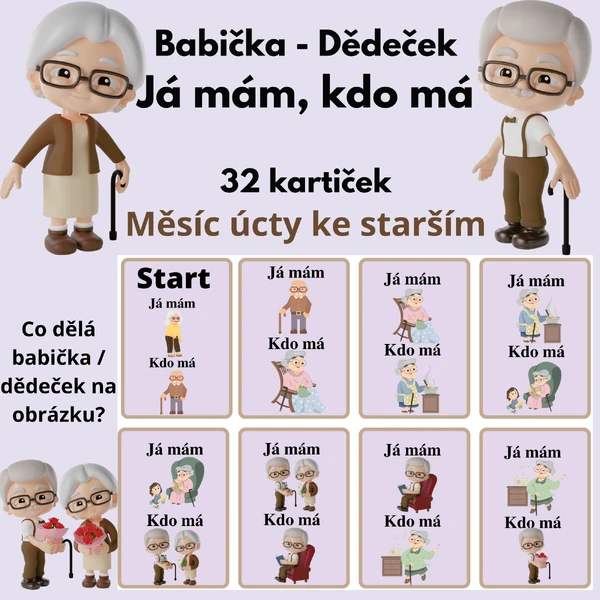 Babička + Dědeček - Já mám, kdo má