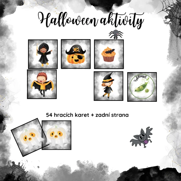 Halloweenské pexeso
