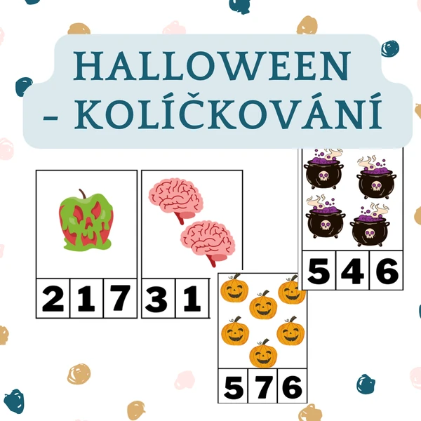 Halloween -  kolíčkování
