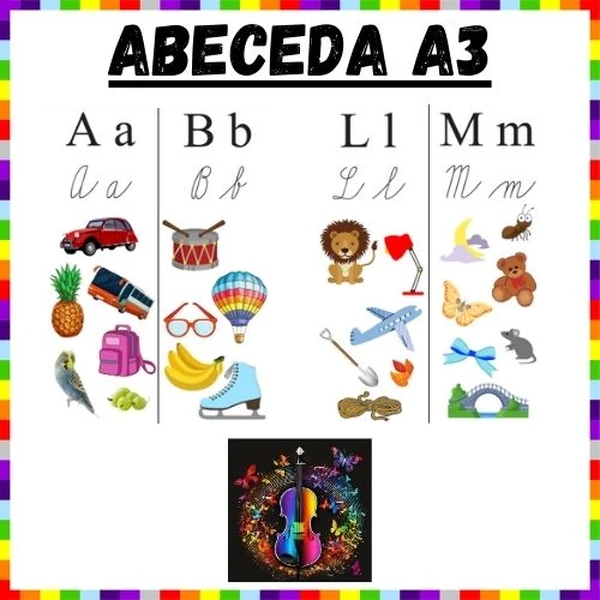 Abeceda - výzdoba třídy