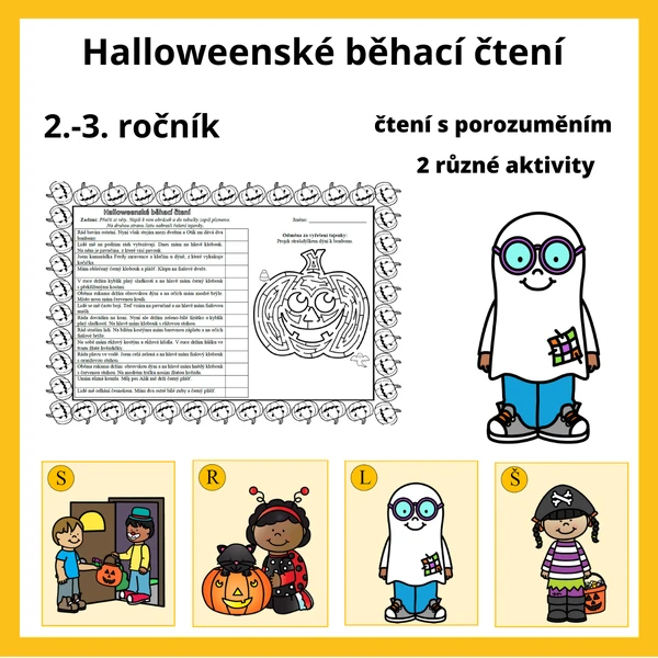 Halloweenské běhací čtení