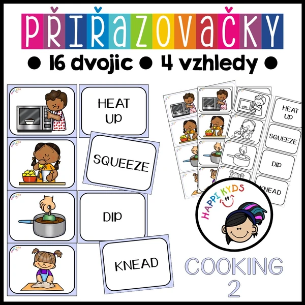 Přiřazovačky - COOKING 2