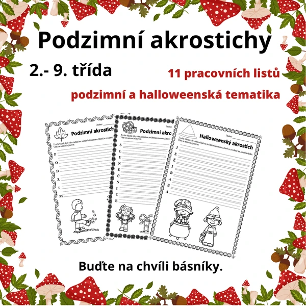 Podzimní akrostichy