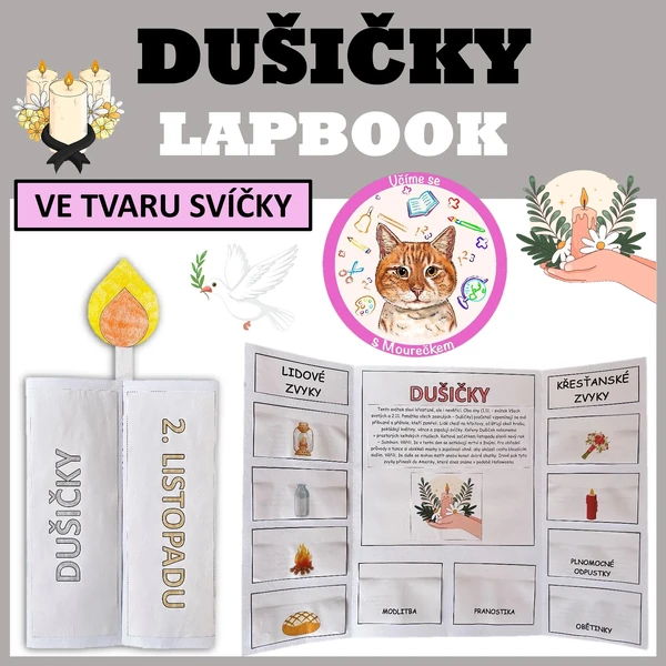 DUŠIČKY - LAPBOOK