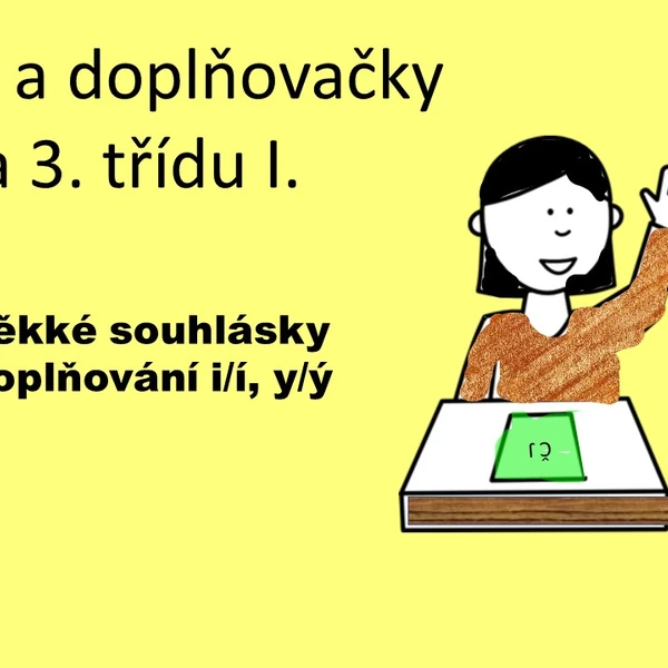 Diktáty a doplňovačky pro 2. a 3. ročník I.