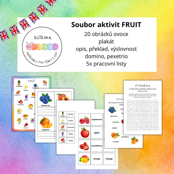 Soubor aktivit FRUIT