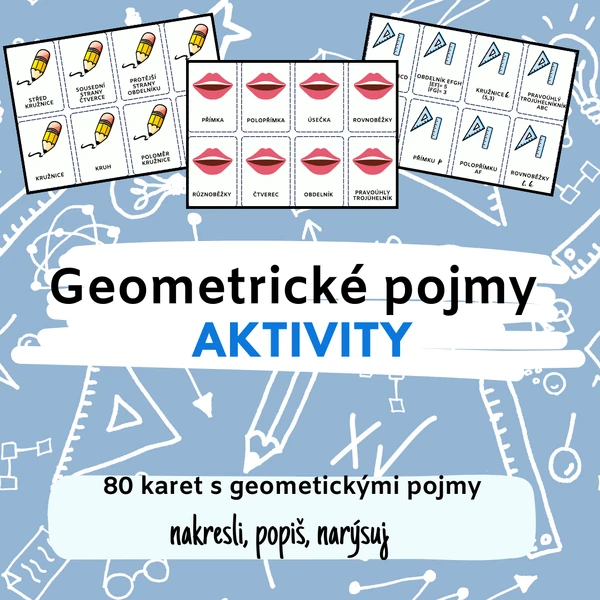 Aktivity - geometrické pojmy