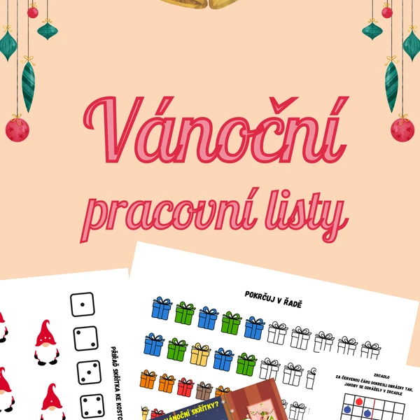 Pracovní listy VÁNOCE