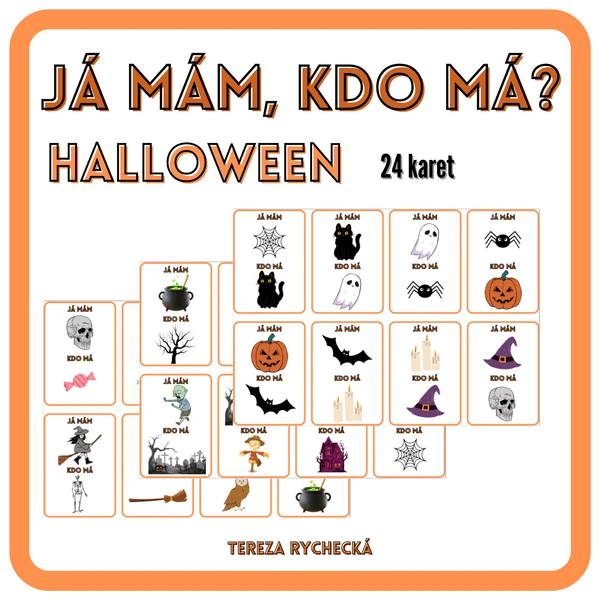 JÁ MÁM, KDO MÁ? - Halloween