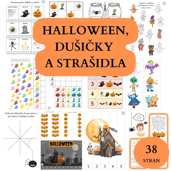 Halloween, Dušičky a strašidla