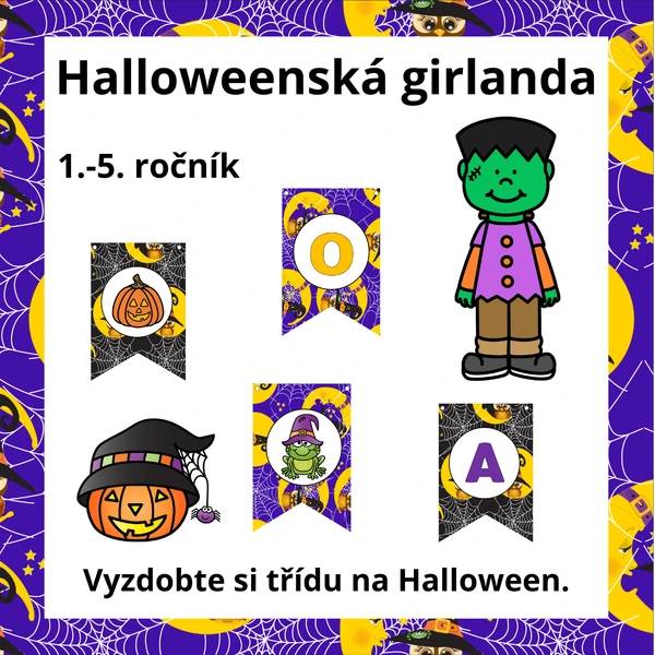 Hallowenská girlanda
