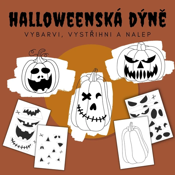 Vytvoř si Halloweenskou dýni