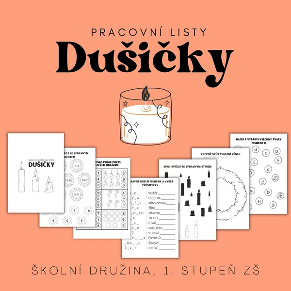 Pracovní listy DUŠIČKY