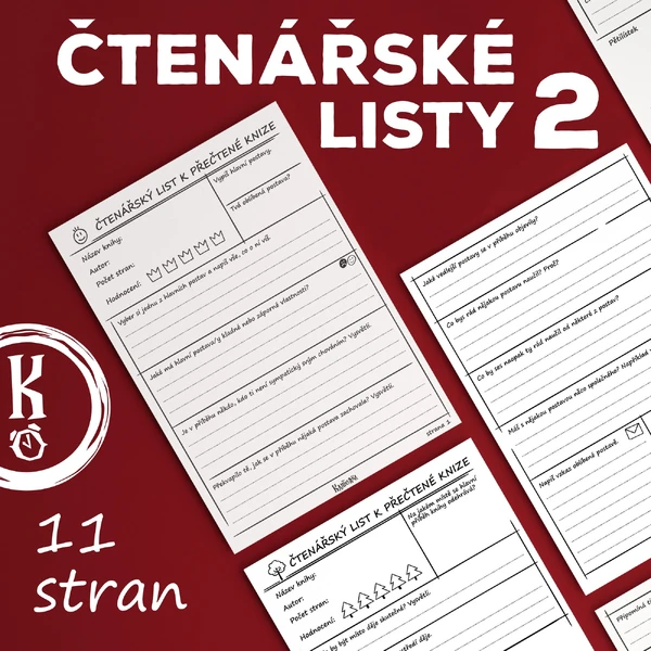 Čtenářský deník/ čtenářské listy 2