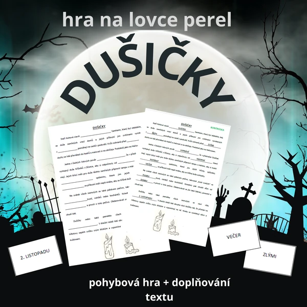 Dušičky - hra na lovce perel