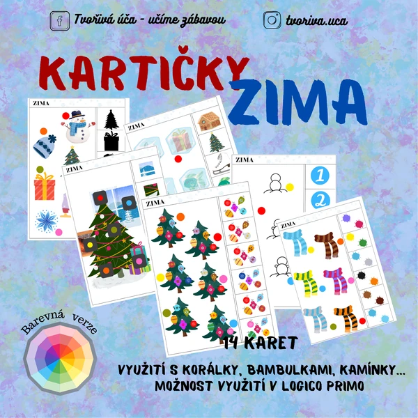 Kartičky ZIMA
