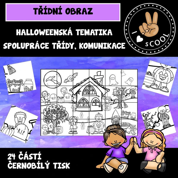 Halloween - třídní obraz