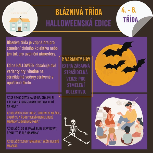 Bláznivá třída - edice HALLOWEEN