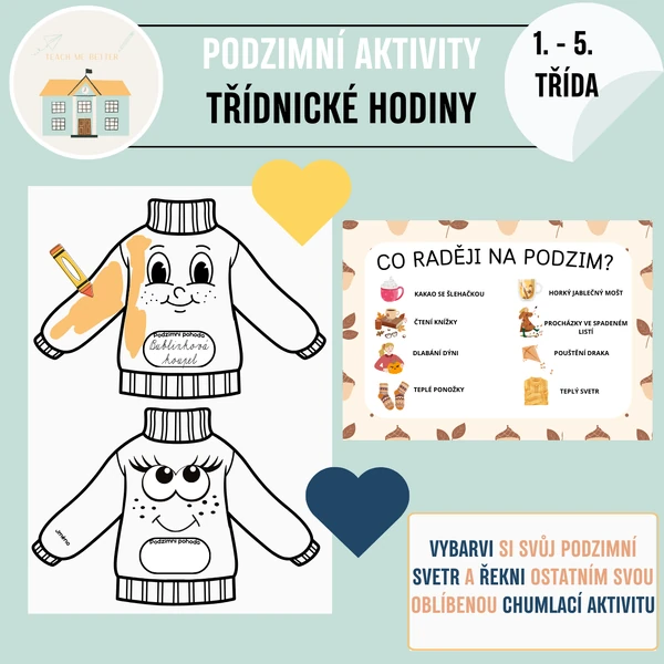 Podzimní aktivity do třídnických hodin