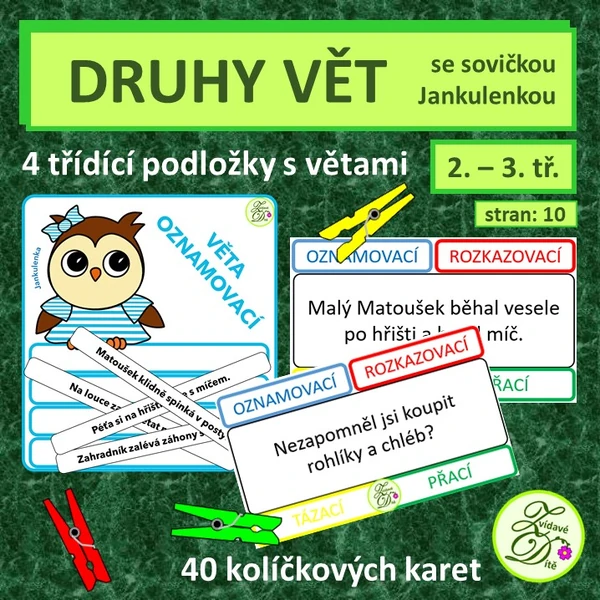Druhy vět s Jankulenkou