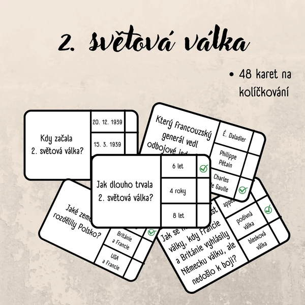 2. světová válka - kolíčkování