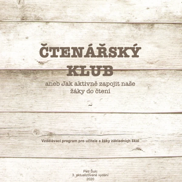 ČTENÁŘSKÝ KLUB - CELOROČNÍ PROJEKT