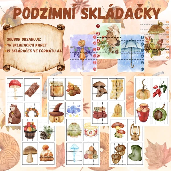 PODZIMNÍ SKLÁDAČKY