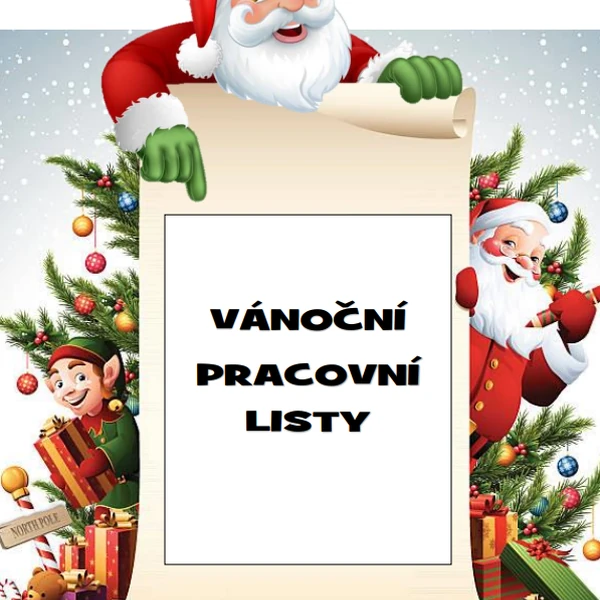 Vánoční pracovní listy